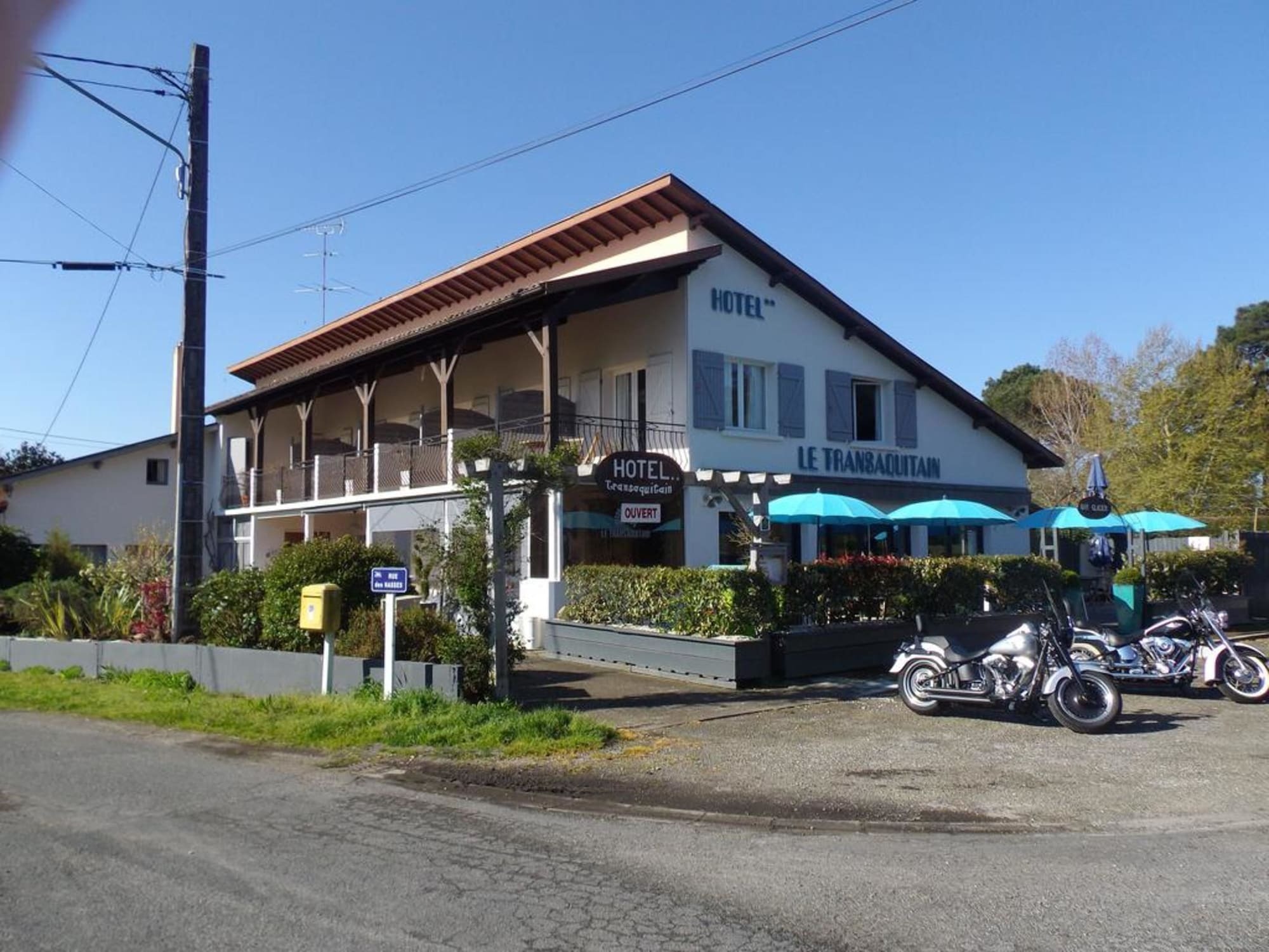 Hotel Cote Et Lac Biscarrosse Exterior photo